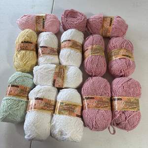 Lot #99 - 14 skeins (various colors) Patons 100% Cotton, made in Great Britain