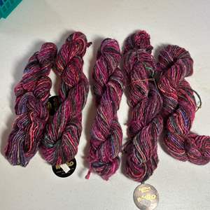 Lot #126 - Silk/Kid Mohair 5 Skeins, Beautifully dyed in Japan 