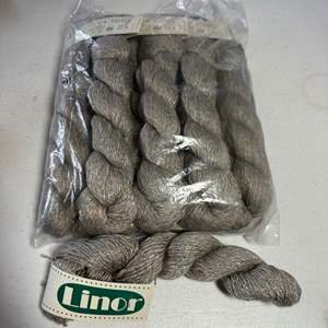 Lot #130 - 10 Linor, Linen/Cotton/Rayon Blend Skeins, Berroco Made in USA 