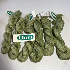 Lot #135 - Linor, Linen/Cotton/Rayon Blend 6 Skeins, Berroco Made in USA 