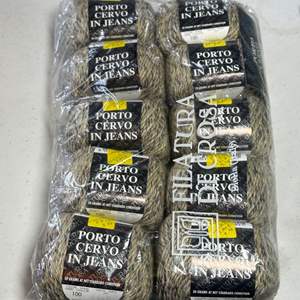 Lot #139 - Porto Cervo 100% Cotton 10 skeins, made in Italy