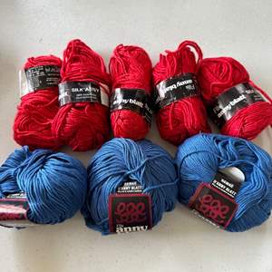 Lot #148 - 8 skeins cotton and silk 