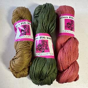 Lot #156 - Egyptian cabled cotton 3 skeins