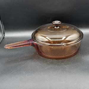 Lot #204 - Vision Corningware glass broiler pan 