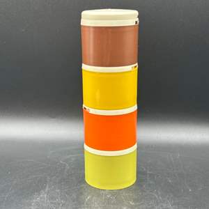 Lot #214 - Tupperware stacking spice shakers