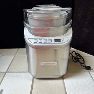 Lot #228 - Cuisinart ice cream maker