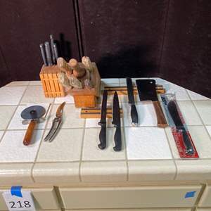 Lot #257 - Kitchen knives