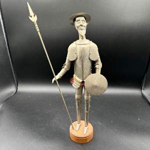 Lot #279 - Spanish metal warrior, figurine