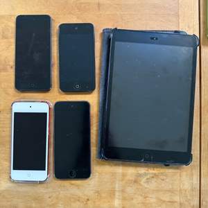 Lot #283 - phones and tablet condition unknown