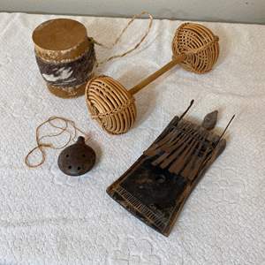 Lot #298 - Primitive international music devices