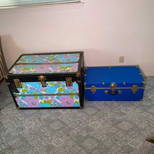 Lot #316 - 2 vintage chests