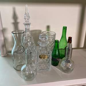 Lot #340 - Vintage bottles