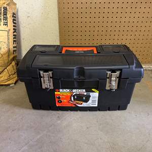 Lot #371 - Black & Decker toolbox with tools