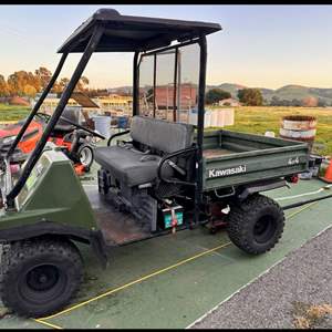 Lot #4  - Kawasaki Mule 2510 4x4 (gas) Starts/runs (updated photos added)