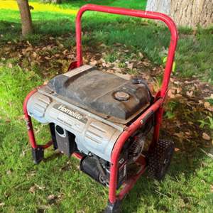 Lot #38  - Homelite 5000 watt Generator. Subaru engine