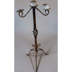 Lot #74  - Vintage ornate candelabra 