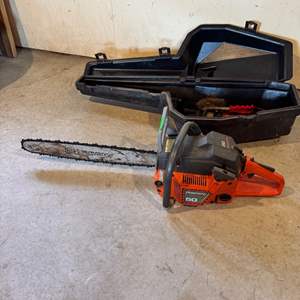 Lot #88  - Husqvarna 50 chainsaw with case