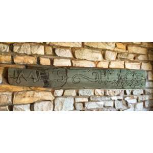 Lot #123  - "MEL'S PLACE" LARGE WOODEN SIGN, 10ft long!!!