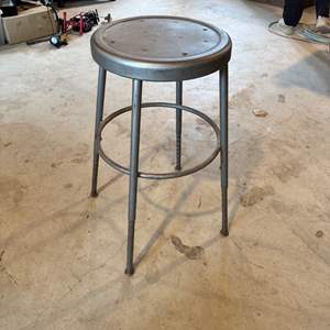 Lot #175  - Vintage Metal stool