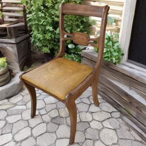 Lot #187  - Antique chair 