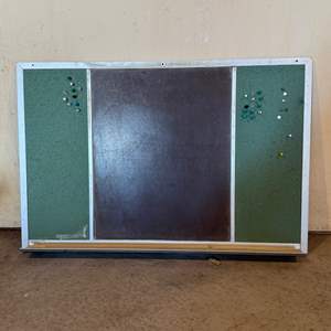 Lot #224  - Chalk/bulletin board 