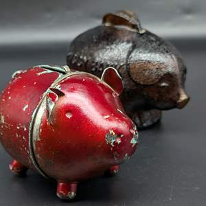 Lot #14 - Vintage Piggy Banks