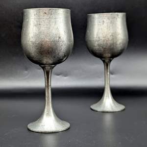 Lot #25 - Royal Selangor Pewter Water Goblets