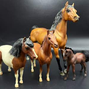 Lot #43 - Vintage Breyer Horses and More