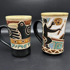 Lot #58 - Stoneware Mugs