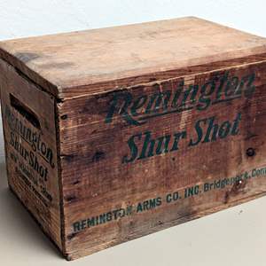 Lot #89 - Remington Wooden Box