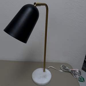 Lot #93 - Modern Table Lamp with Marble Base