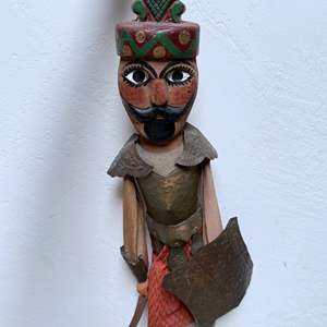 Lot #95 - Handmade Vintage Tunisian Marionette Puppet