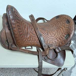 Lot #97 - Vintage Western Pettibone Saddle