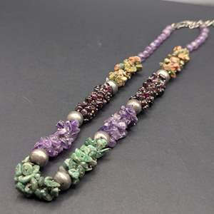 Lot #146 - Natural Gemstone Necklace