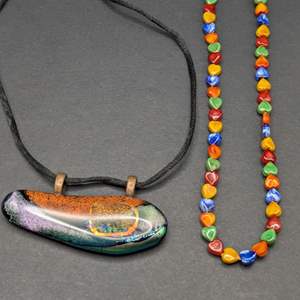 Lot #160 - (2) Fun Necklaces 