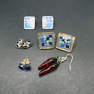 Lot #179 - Artistic Earrings