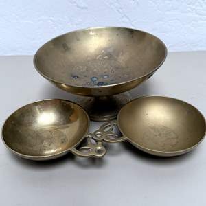 Lot #226 - Vintage Chinese Bronze Decor