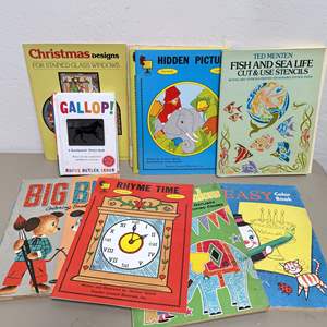 Lot #273 - Vintage Coloring Books