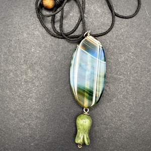 Lot #188 - Stone Pendant 