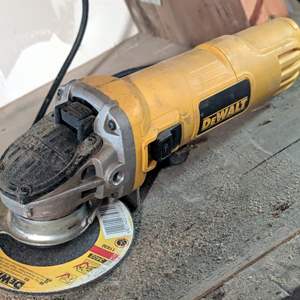 Lot #341 - Dewalt Small Angle Grinder DWE4011