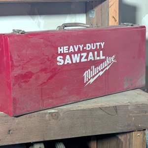 Lot #347 - Milwaukee Heavy Duty Sawzall 