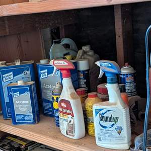 Lot #364 - Acetone, WD-40 and More