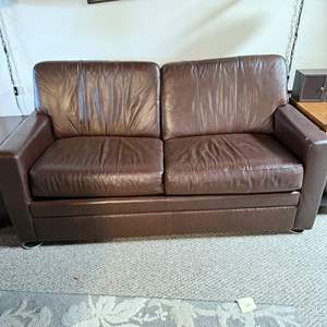 Lot #378 - Sleeper Sofa (See Some Small Damage)