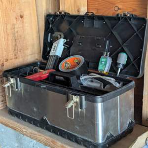 Lot #472 - Tool Box With Tools 