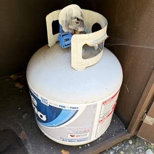 Lot #417 - Blue Rhino Propane Tank