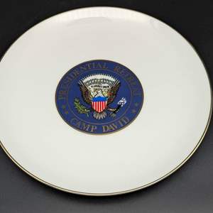 Lot #244 - Presidential Retreat Camp David Plate