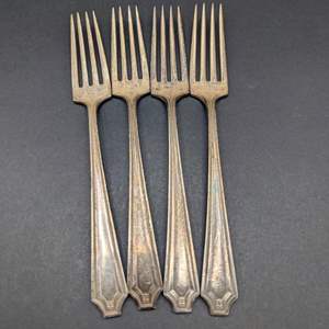 Lot #294 - Vintage Sterling Forks (161g)