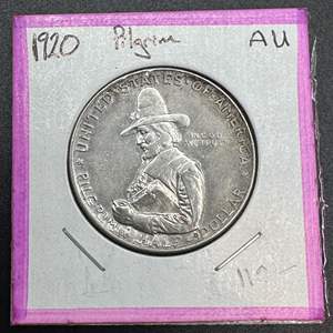 Lot #237 - 1920 U.S. Commemorative 90% Silver Half Dollar