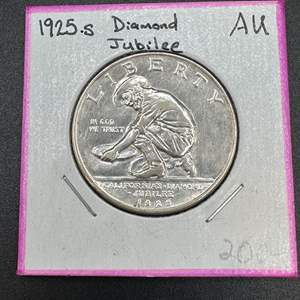 Lot #250 - 1925S U.S. CALIFORNIA Commemorative 90% Silver Half Dollar