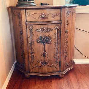 Lot #39- Hand Painted Sideboard/Cabinet